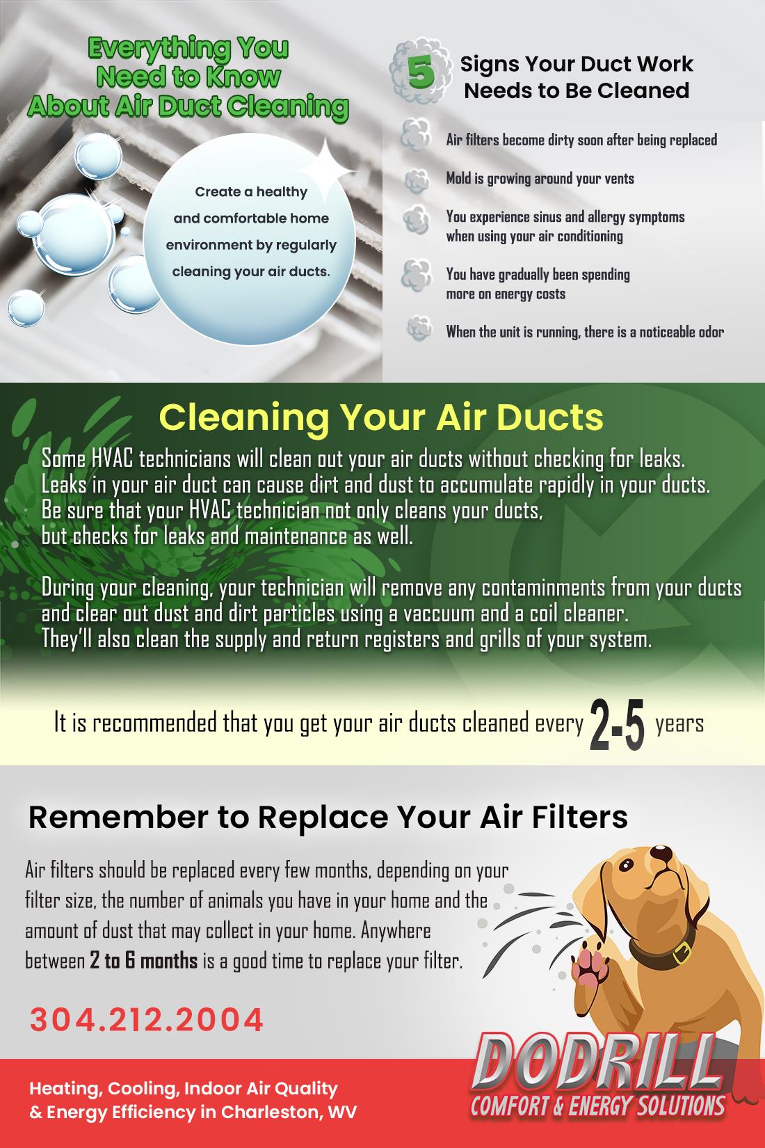 Duct Cleaning Infographic