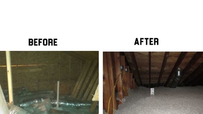 Attic Insulation in Elkview, WV Photo